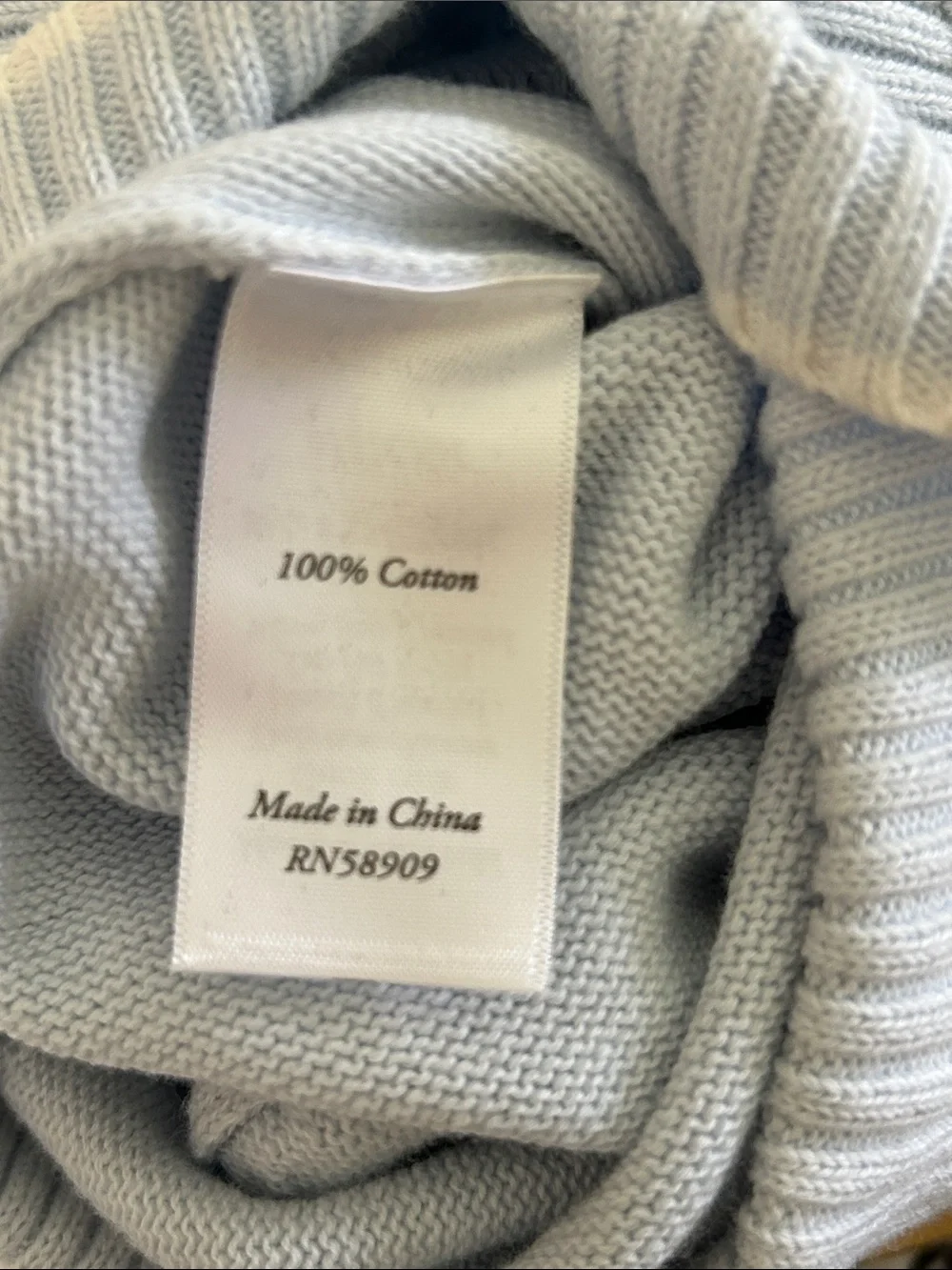 Edgehill Collection Baby Blue Cable Knit One-Piece